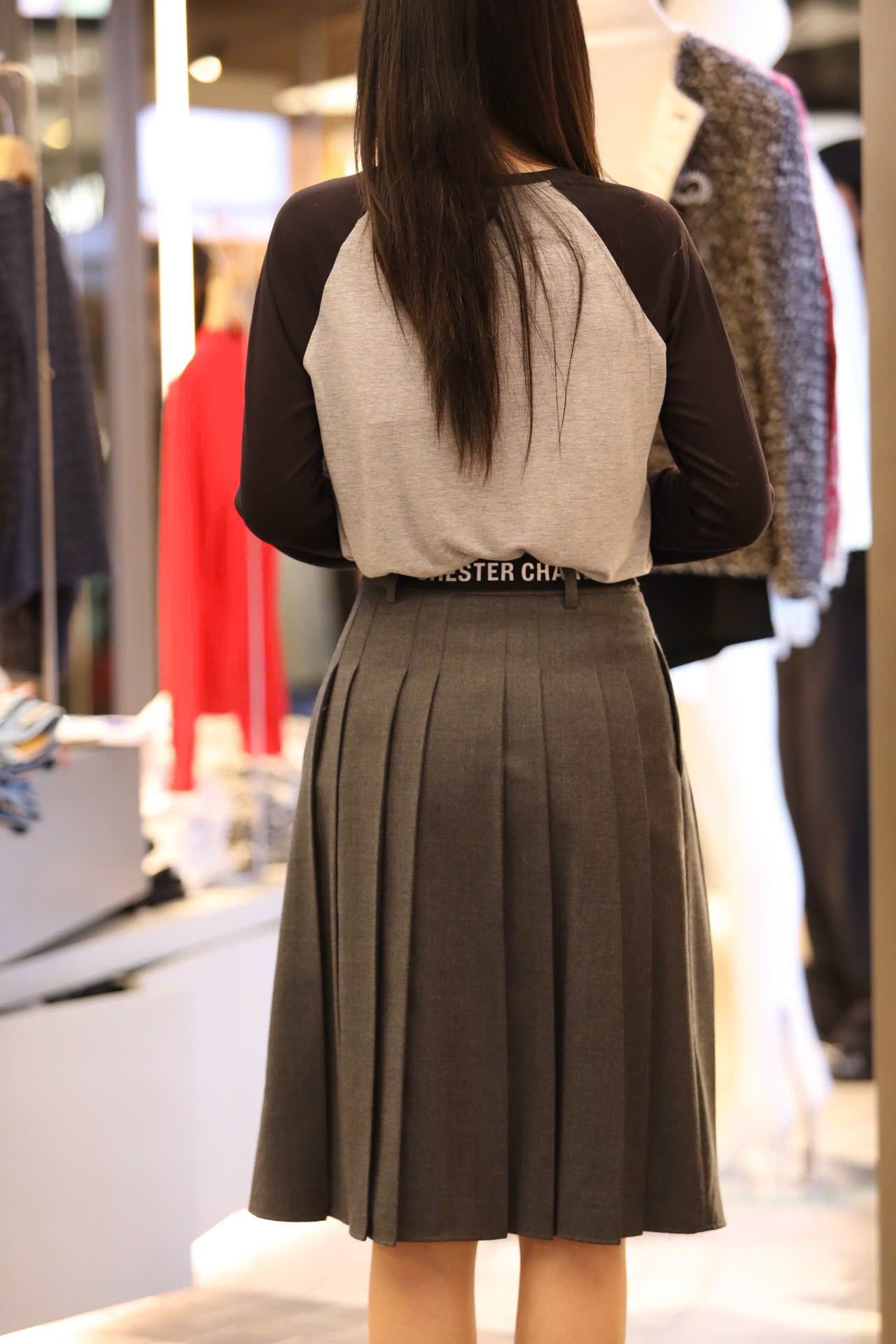  Áo thun dài tay xám - hai tay xanh đen 