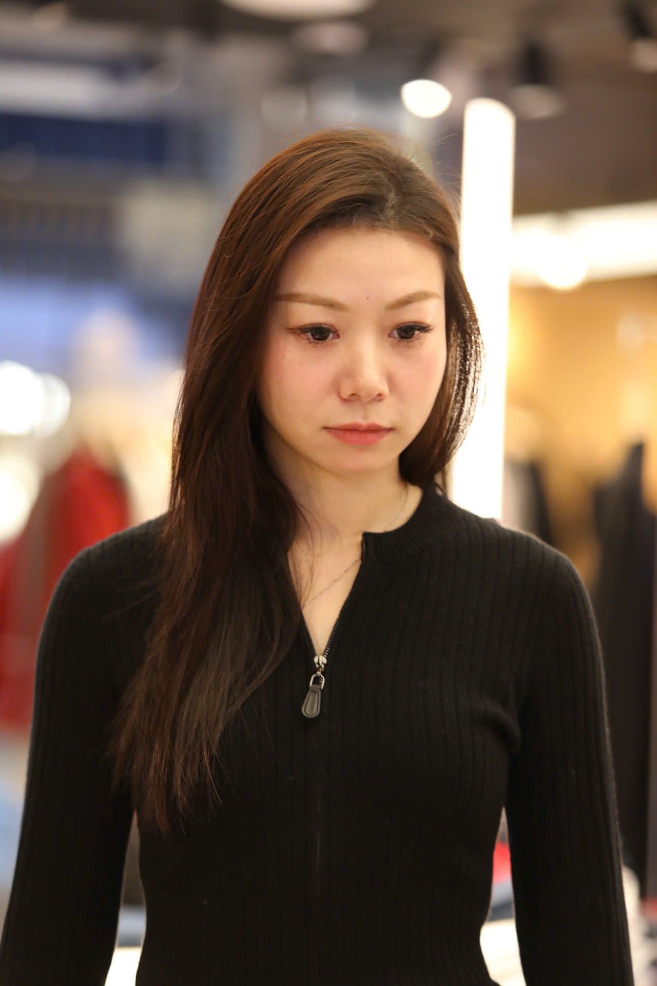  Áo khoác đen khóa Zip 2 chiều 