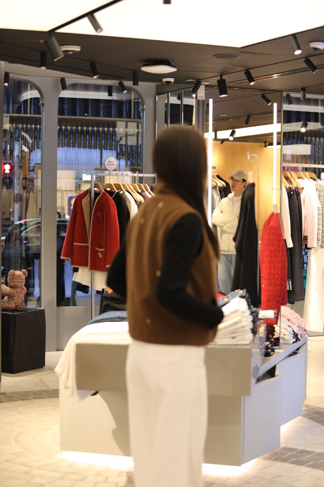  Áo Ghile lông nâu bông 