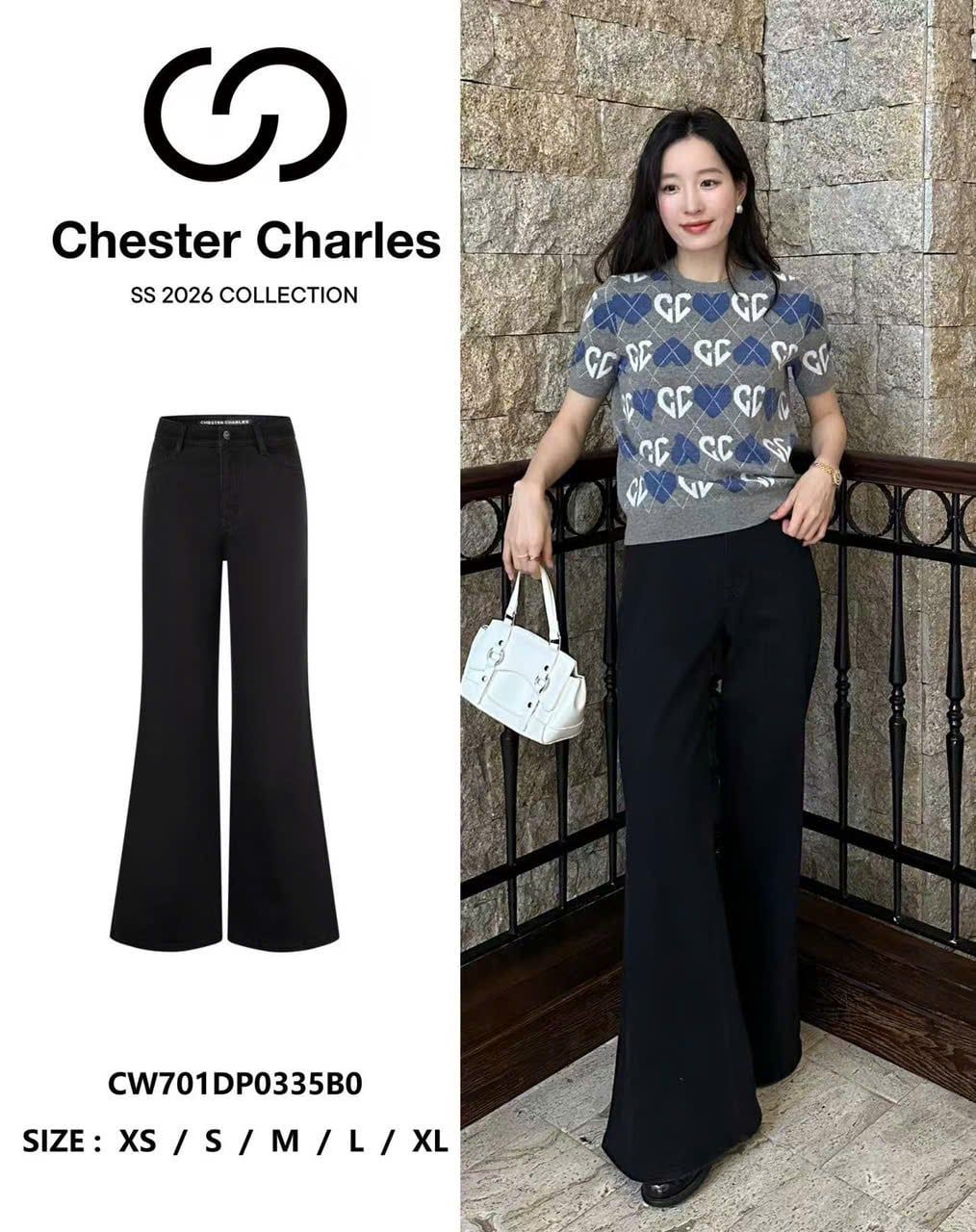  1.Áo len xám, logo tim trắng xanh 