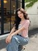  Quần Jean giấy xanh cạp chun logo gấu 
