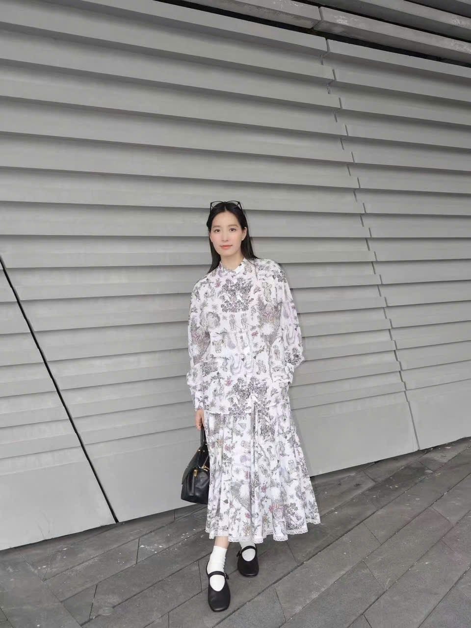  Áo sơ mi dài tay họa tiết ( Sét) 