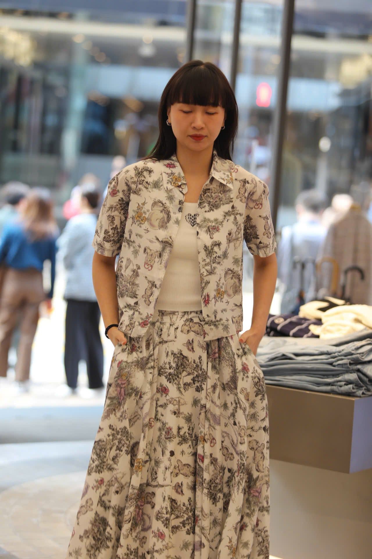  Áo sơ mi ngắn tay họa tiết ( sét) 