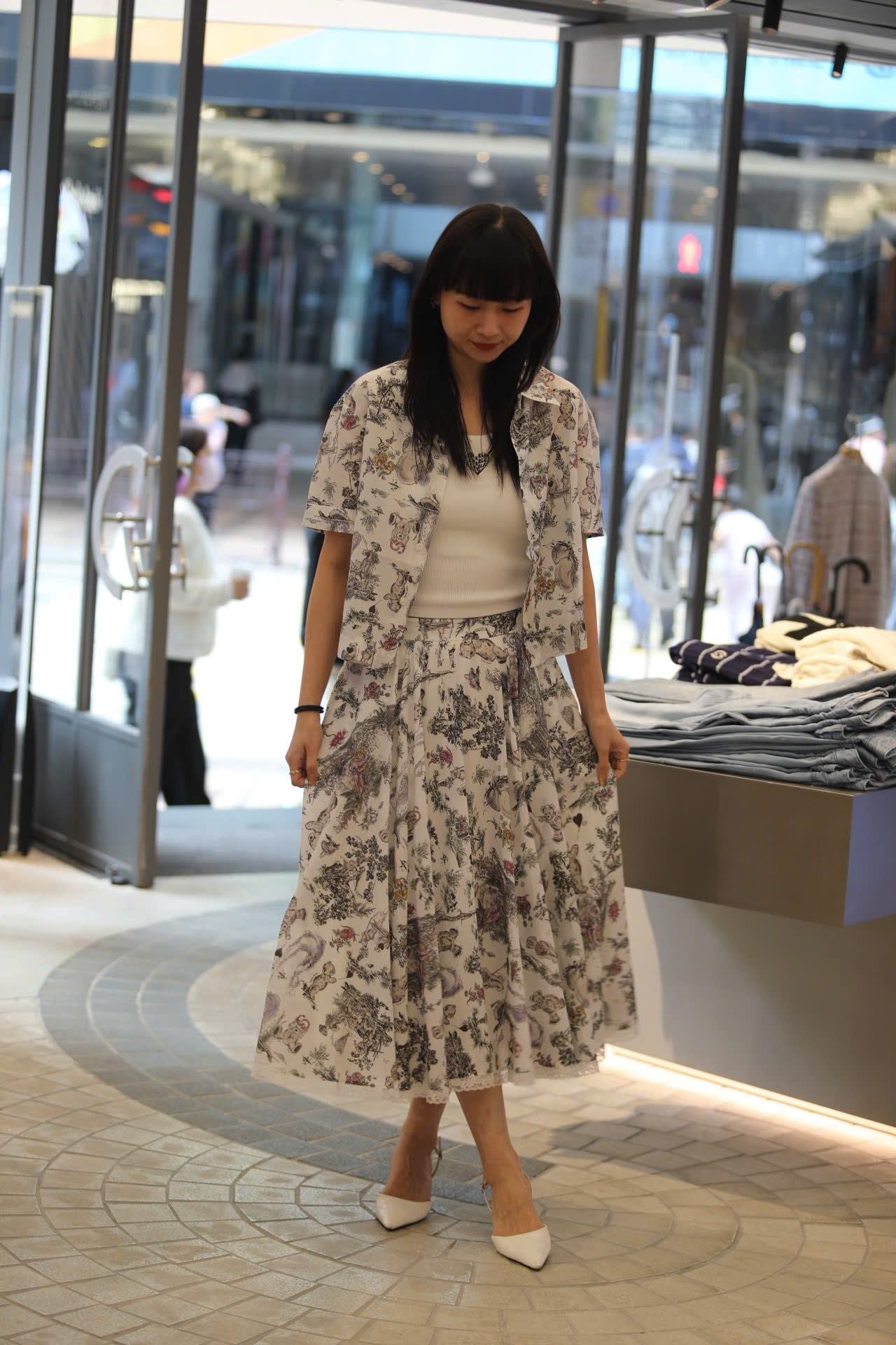  Áo sơ mi ngắn tay họa tiết ( sét) 