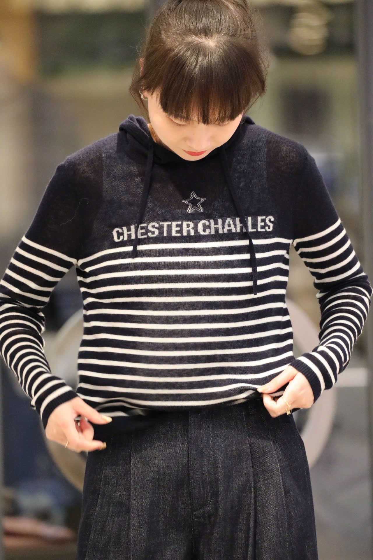  Áo dài tay có mũ, kẻ trắng- ngôi sao giữa 