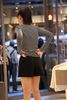  Áo dài tay kẻ đen trắng SS26 
