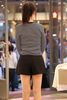  Áo dài tay kẻ đen trắng SS26 