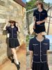  Áo CDG Navy ngắn tay - new26 
