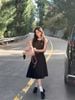  Áo tanktop kẻ đen trắng 