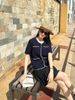  Áo CDG Navy ngắn tay - new26 