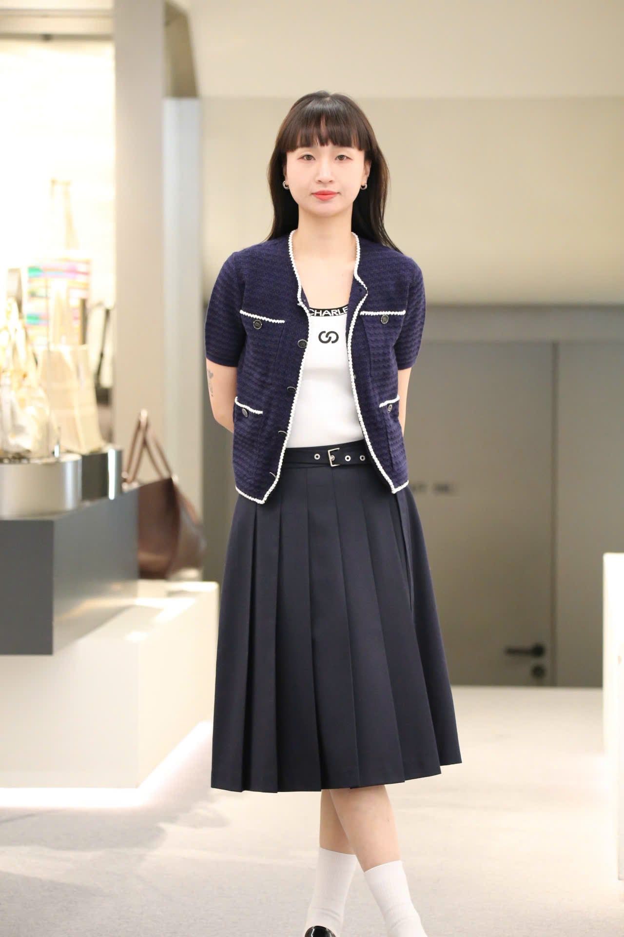  Áo CDG Navy ngắn tay - new26 