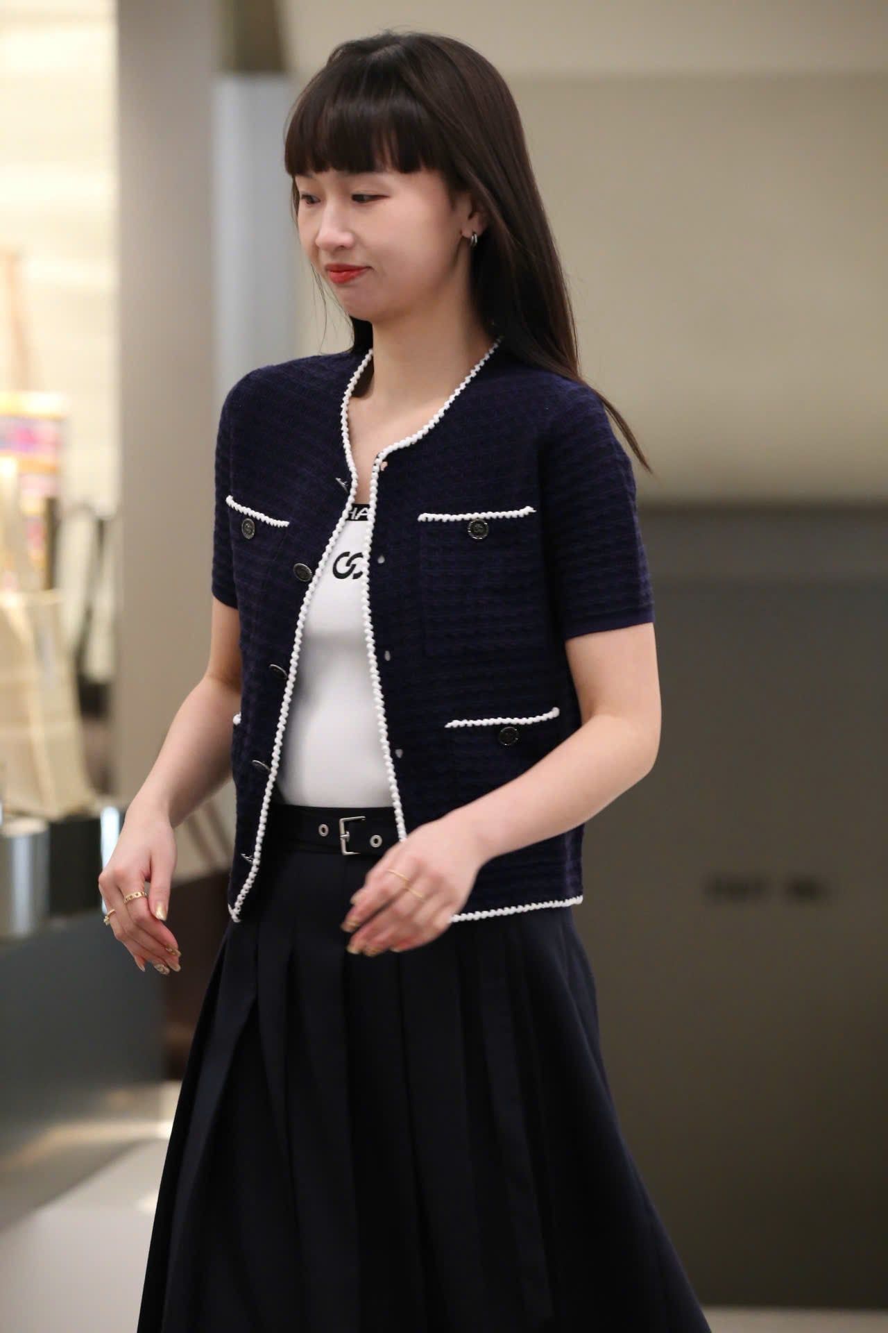  Áo CDG Navy ngắn tay - new26 