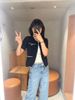  Áo CDG Navy ngắn tay - new26 