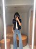  Áo CDG Navy ngắn tay - new26 