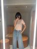 Áo hồng ngắn tay full nơ trắng (cotton lụa) 