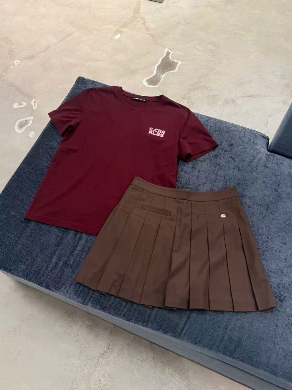  Áo phông đỏ đun, chữ CC new26 