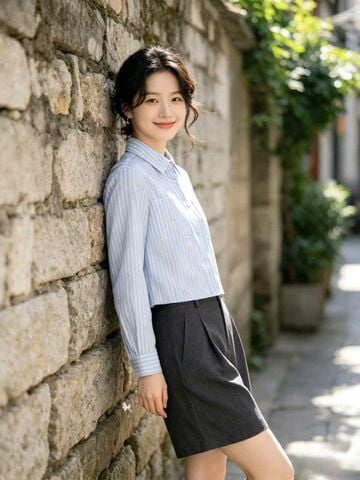  Quần sooc vải ghi full logo 