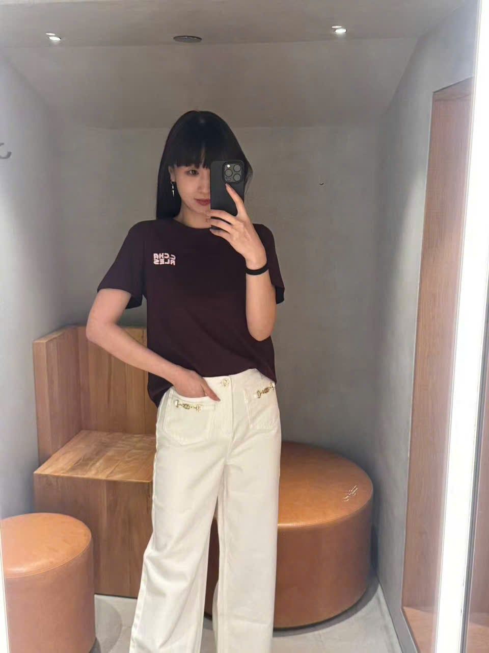  Áo phông đỏ đun, chữ CC new26 