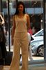  Áo tanktop trám trắng logo xequin 