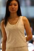  Áo tanktop trám trắng logo xequin 