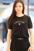  Áo đen huy hiệu gấu hồng đính đá 