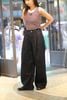  Áo tanktop kẻ đỏ đen 