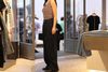  Áo tanktop kẻ đỏ đen 