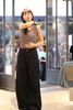  Áo tanktop kẻ đỏ đen 