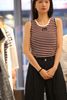  Áo tanktop kẻ đỏ đen 