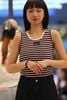  Áo tanktop kẻ đỏ đen 