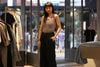  Áo tanktop kẻ đỏ đen 