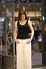  Áo tanktop đen viền trắng ziczac 