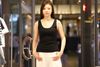 Áo tanktop đen viền trắng ziczac 