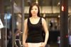  Áo tanktop đen viền trắng ziczac 