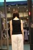  Áo tanktop đen viền trắng ziczac 