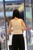  Áo tanktop trắng vải dập nổi hoa 