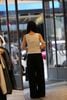  Áo tanktop trắng vải dập nổi hoa 