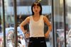  Áo tanktop trám trắng logo xequin 