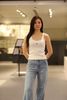  Áo tanktop trắng ngôi sao nhỏ 