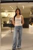  Áo tanktop trắng ngôi sao nhỏ 