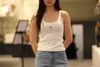  Áo tanktop trắng ngôi sao nhỏ 