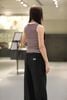  Áo tanktop kẻ đỏ đen 
