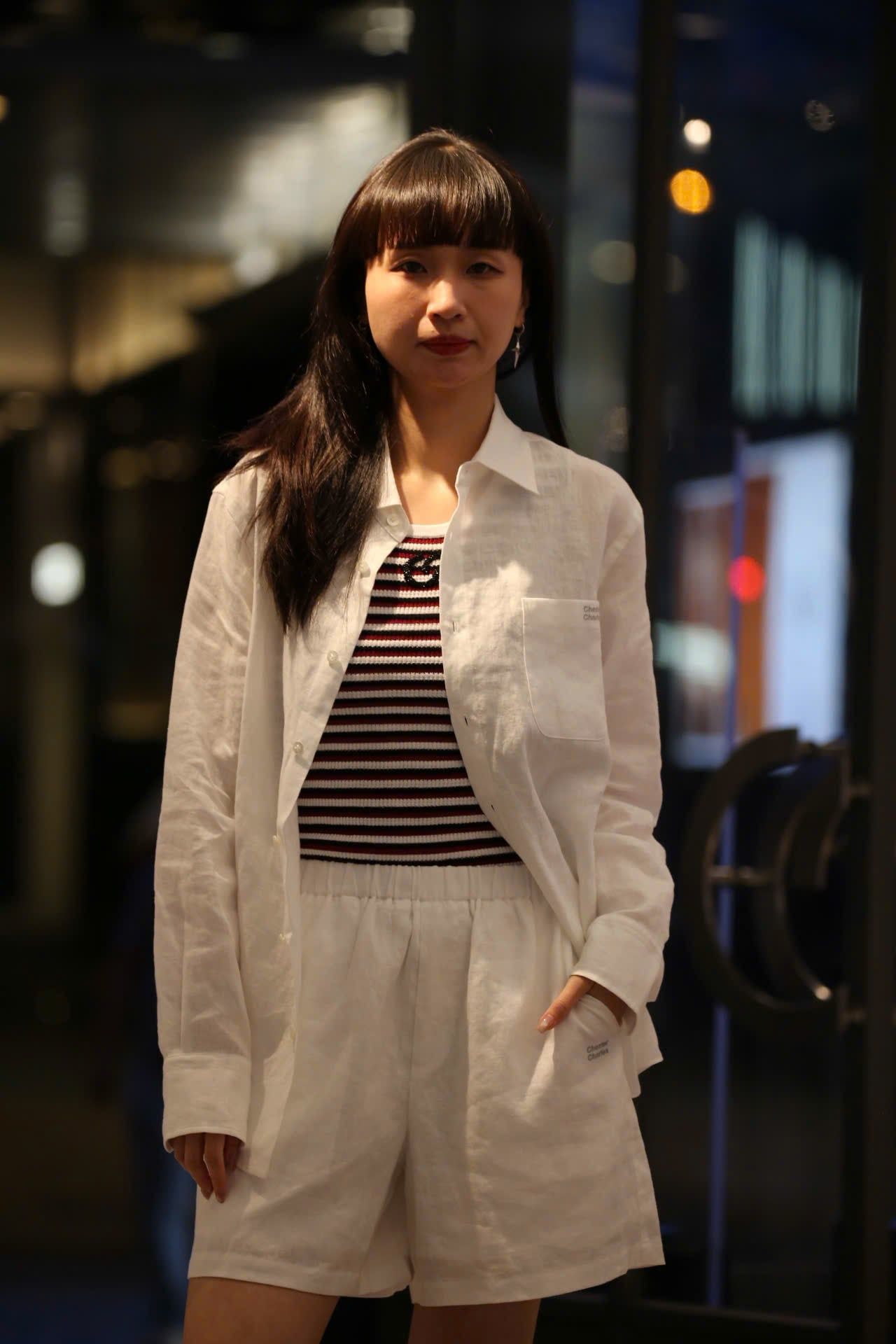  Quần sooc vải trắng cạp chun ( SET) 