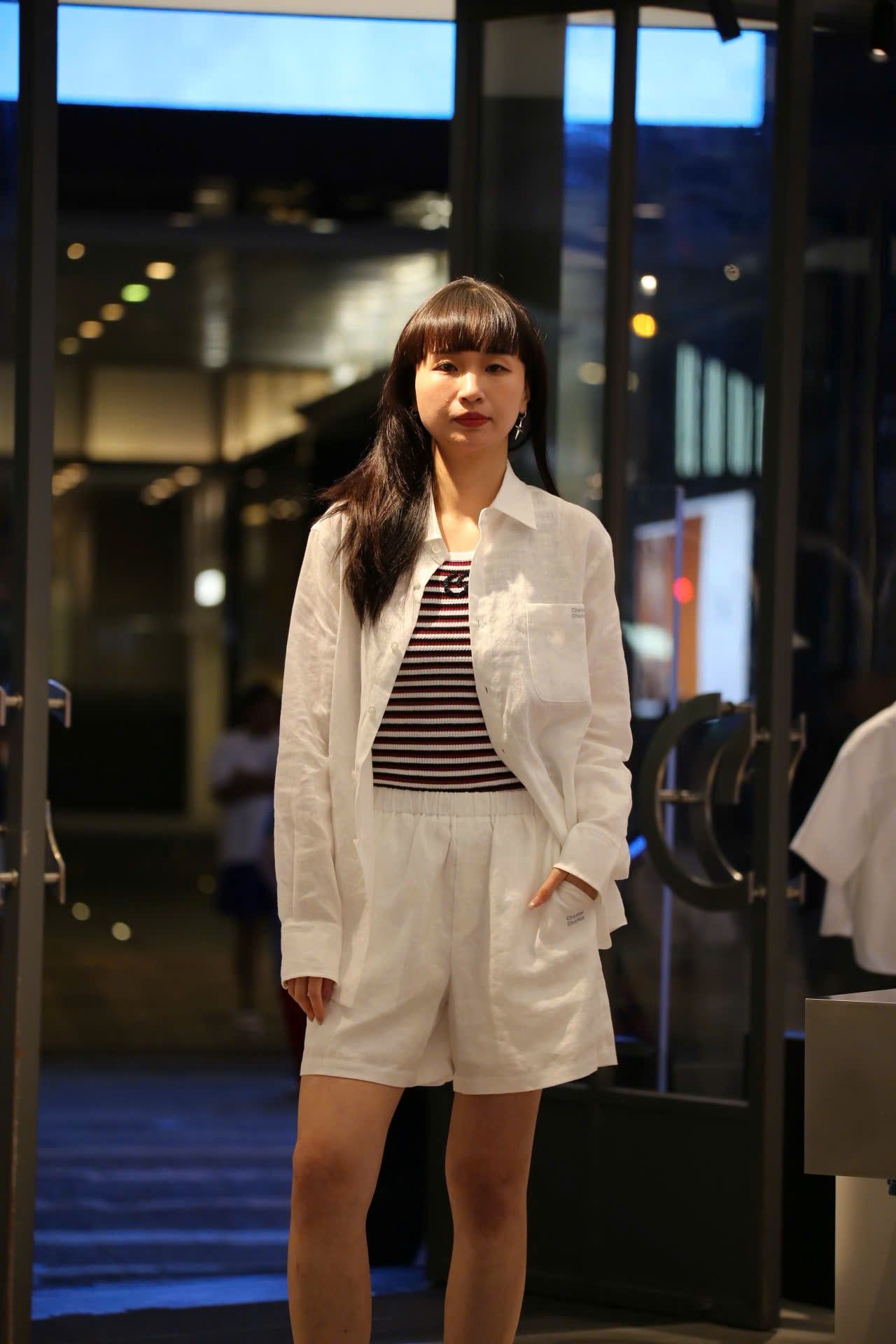 Quần sooc vải trắng cạp chun ( SET) 