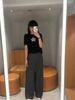  Quần vải xám mã 0406 