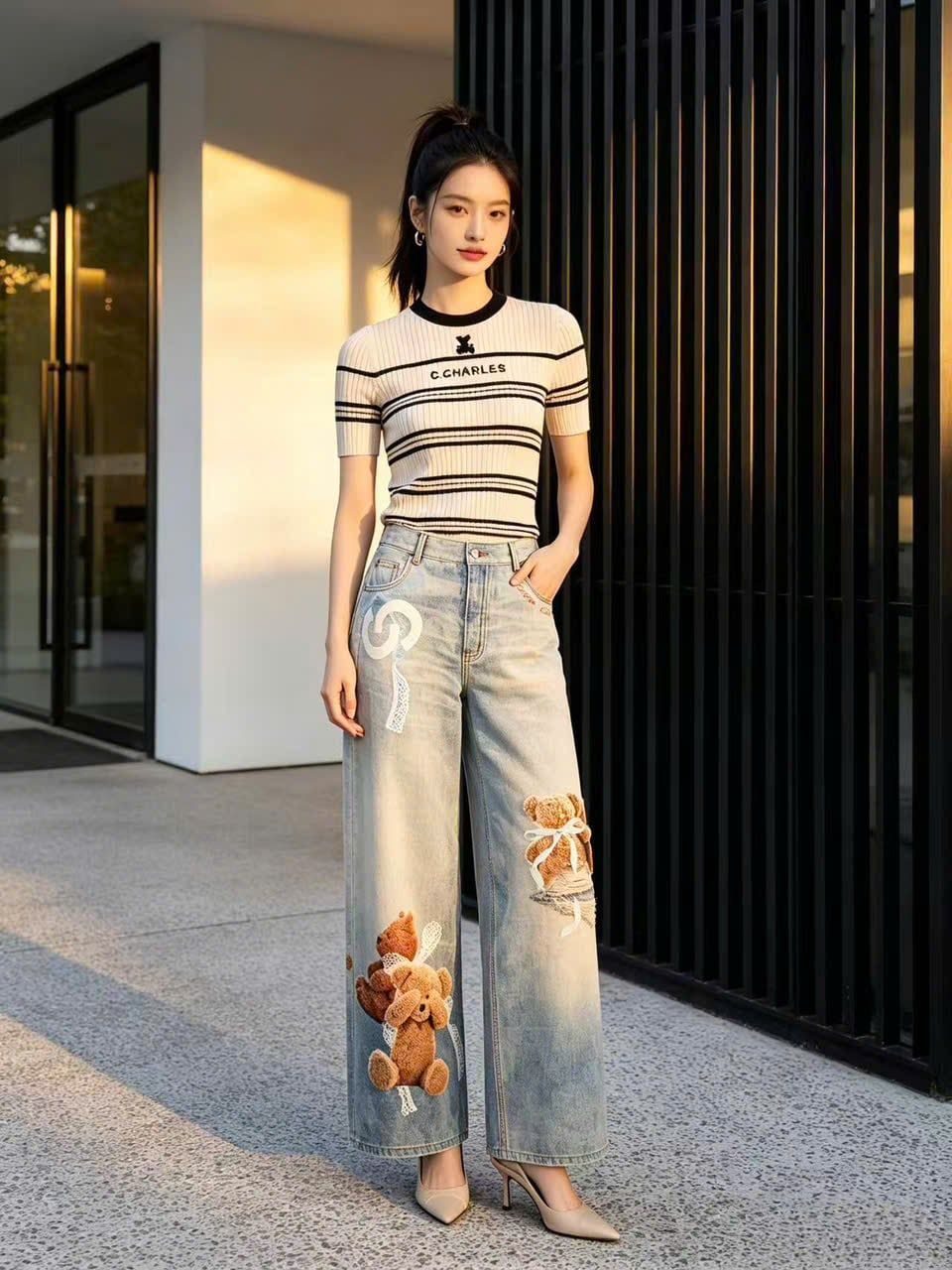  1.Quần Jean Gấu lớn ss 26 