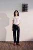  Áo T-shirt Trắng in hình ly kem chữ đỏ 