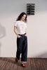  Áo T-shirt Trắng in hình ly kem chữ đỏ 