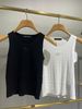  Áo tanktop đen vân nổi - logo xequin 