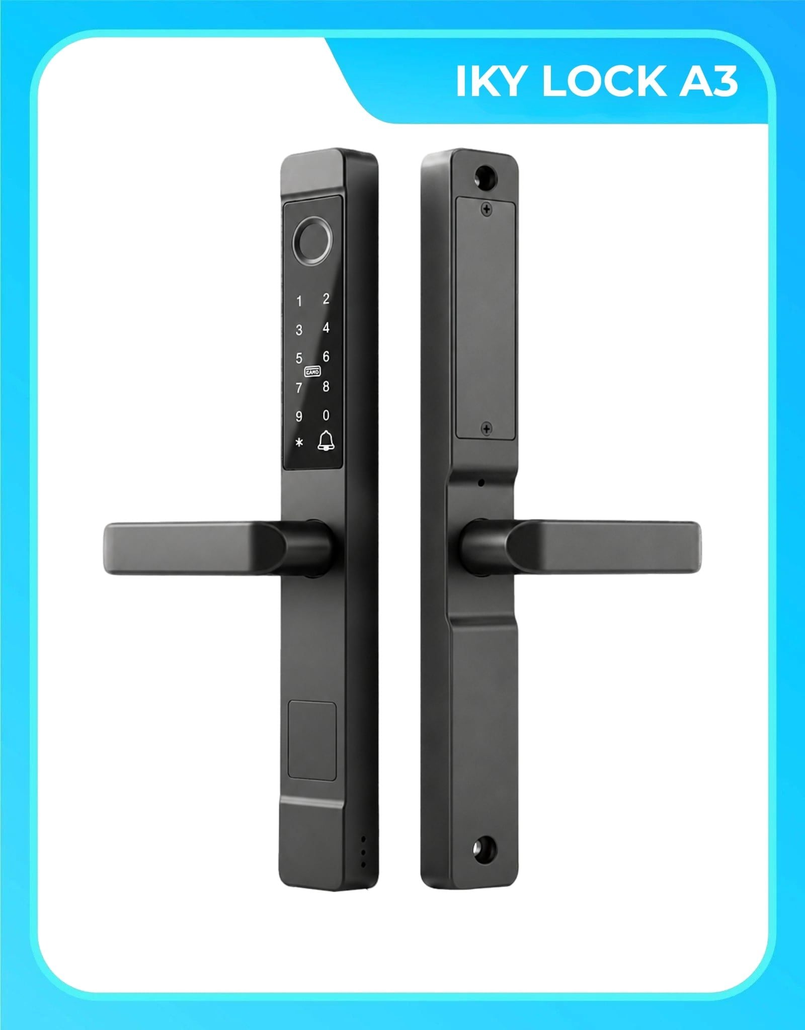  IKY LOCK A3 - Khoá Cửa Thông Minh Cao Cấp 